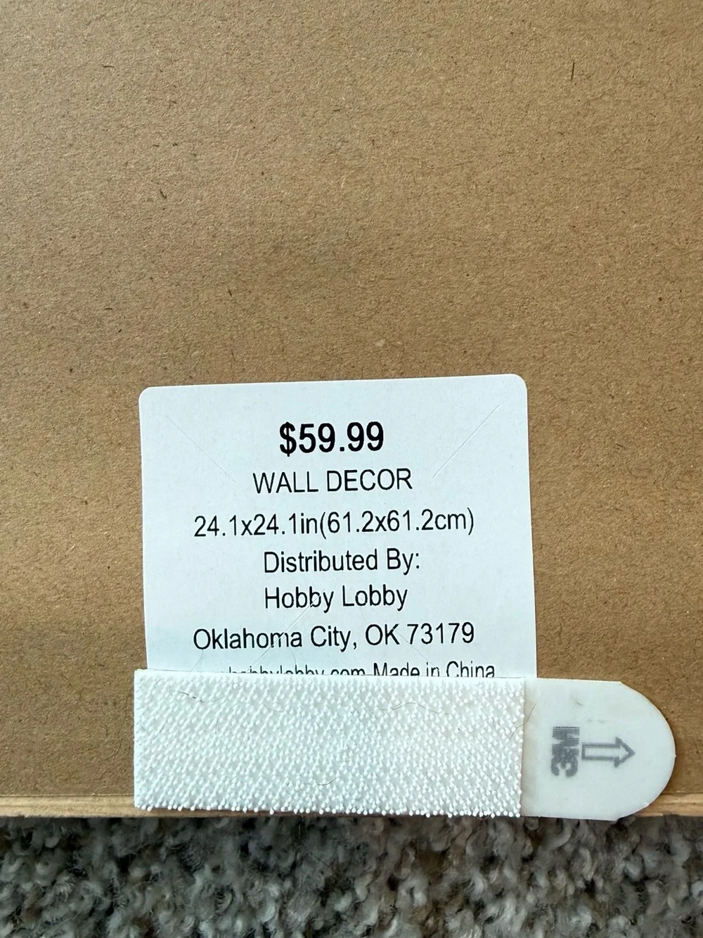 Hobby Lobby reading simple layered